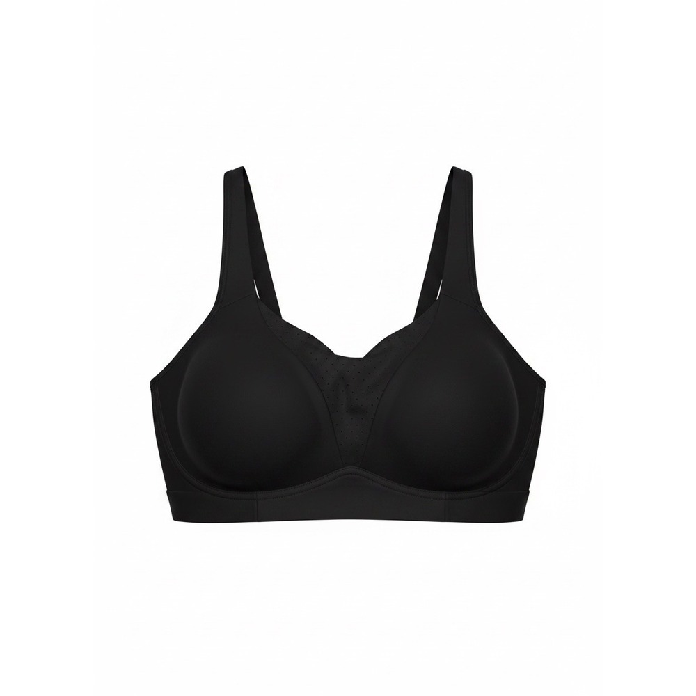 Lululemon Run Times Bra Black High Support Sports Bra 38D LW2AY8S